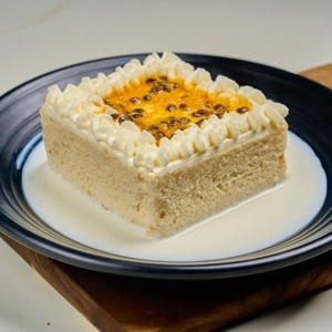 Tres leches de maracuya