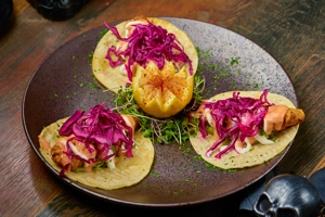 Baja fish tacos