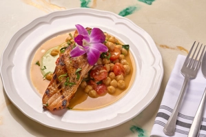 SALMON PICCATA