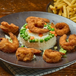 Camarones Empanizados