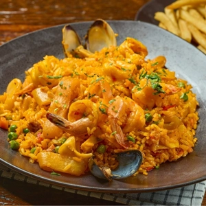 Arroz A La Marinera (Mariscos Mixto)