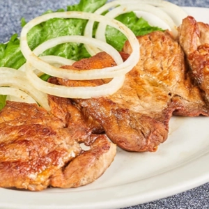 Grilled Baked Chicken Leg w/o Bone (Muslo De Pollo Sin Hueso A La Plancha)