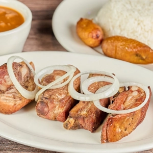 Fried Pork Ribs (Costillas De Cerdo Frito)
