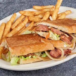 Spanish Sausage Sandwich (Choripan)