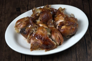 Pollo al carbón