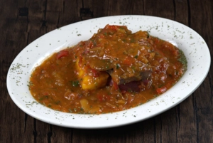 Lengua en salsa