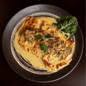 Pollo en Champiñones