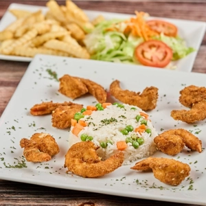 Camarones Empanizados