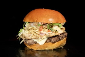 Super Skirt Steak & Chicken Burger