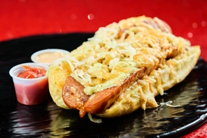 Chorizo Hot Dog
