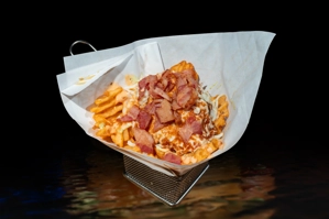 Bacon Waffle Cheese Fries