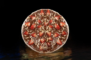 Strawberry Nutella Pie Pizza