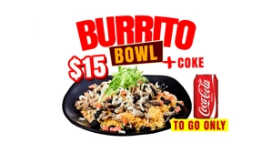 BURRITO BOWL + COKE