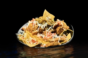 Crispy Chicken Nachos
