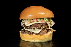 Double Skirt Steak Burger