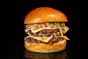 Double Skirt Steak Burger