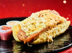 Chorizo Hot Dog