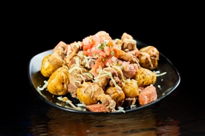 Salchi Criolla Chicharron