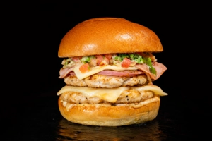 Double Chicken Burger