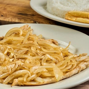 Pechuga Encebollada