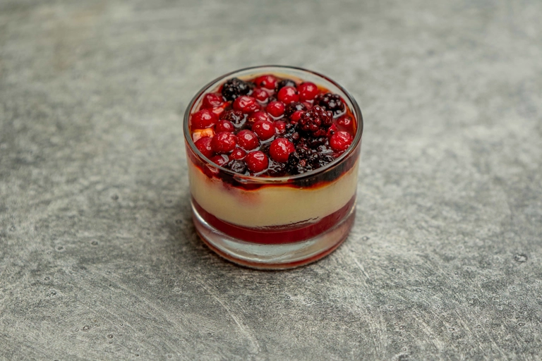 Crème Brûlée & Berries