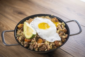PAISA-STYLE TYPICAL COLOMBIAN BREAKFAST