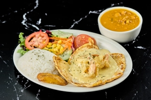 SPECIAL SEAFOOD-STYLE CHICKEN BREAST(esp pechuga marinera)