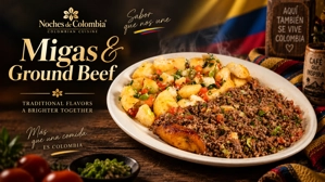 MIGAS CON CARNE MOLIDA