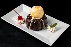 CHOCOLATE LAVA CAKE