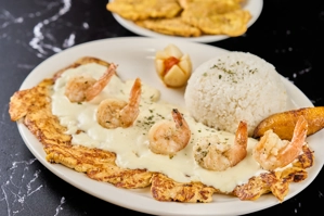 SEAFOOD-STYLE CHICKEN BREAST(pechuga marinera)