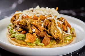 SHREDDED BEEF AREPA(arepa desmechada)