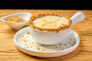 MAZAMORRA MICHELADA(MIAZ,LECHE,PANELA Y DULCE DE LECHE)