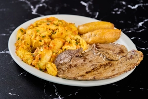 MIGAS CON CARNE ASADA 