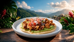 AREPA FRITA DE CHUNCHURRIA