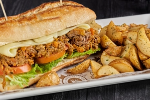 SANDWI SHREDED BEEF SANDWICH