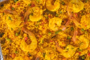 ARROZ CON CAMARONES CATERING