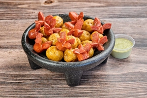 Salchicriolla Fritas