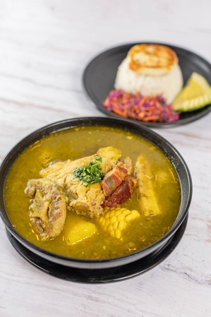 Sunday three meat sancocho