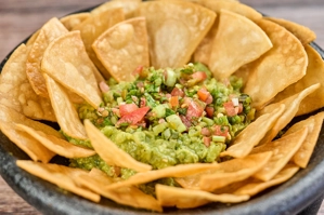 Guacamole y Chips de Tortilla