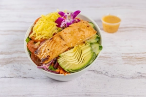 Avocado and Mango with Salmon