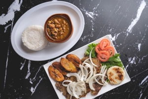 Grilled Steak With Sauteed Onions