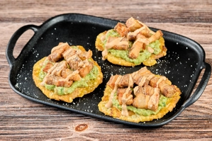 Green Plantain Fried Pork Skin