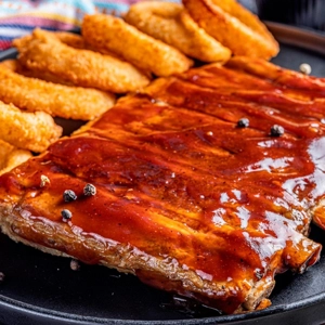 Costilla Al BBQ